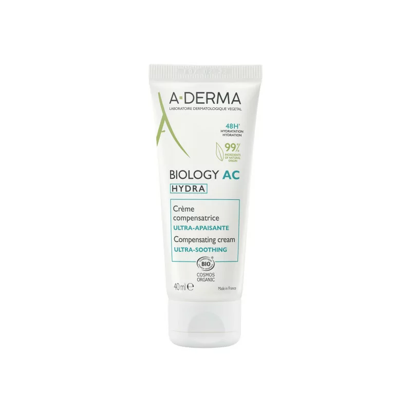 A-Derma Biology AC Hydra Crème Compensatrice 40ml - Univers Pharmacie