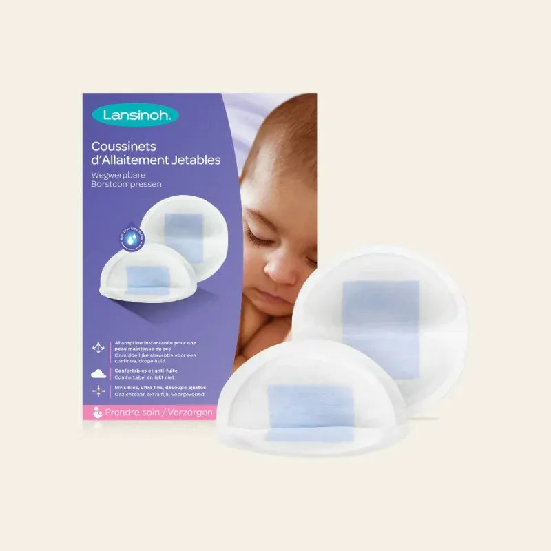 Lansinoh Coussinets d'Allaitement Jetables X60 - Univers Pharmacie