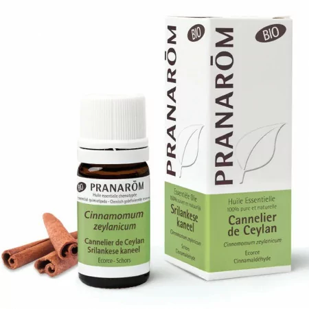 Pranarom Huile Essentielle Cannelier de Ceylan Bio 5ml - Univers Pharmacie