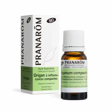 Pranarom Huile Essentielle Origan à Inflorescences Compactes Bio 10ml - Univers Pharmacie