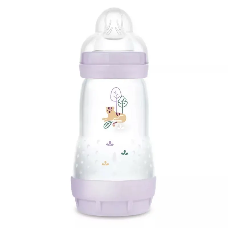 Mam Easy Start Biberon Anti-colique 2+mois Lilas 260ml
