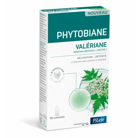 Pileje Phytobiane Valériane 30 comprimés