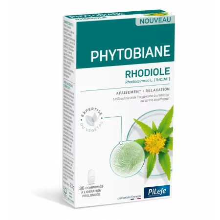 Pileje Phytobiane Rhodiole 30 comprimés à libération prolongée - Univers Pharmacie