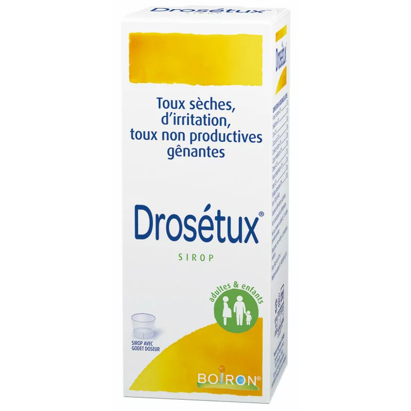 Boiron Drosétux Sirop Toux Sèches 150ml - Univers Pharmacie