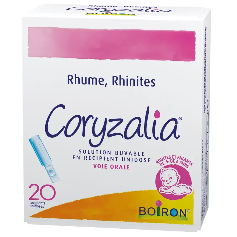 Boiron Coryzalia Solution Buvable 20 unidoses - Univers Pharmacie Boiron Coryzalia Solution Buvable 20 unidoses - Univers Pharmacie