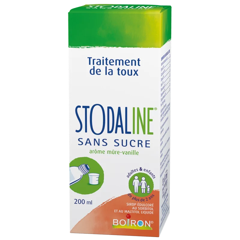 Boiron Stodaline Sans Sucre 200ml - Univers Pharmacie