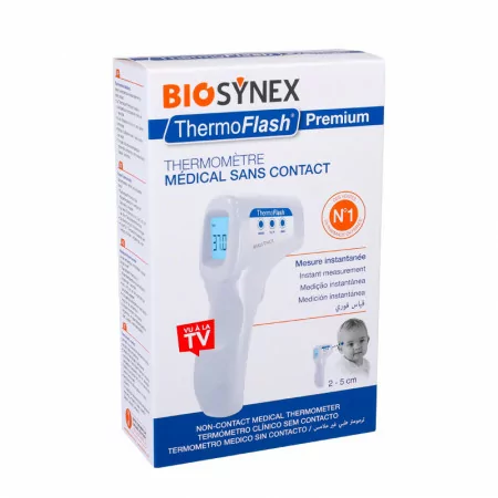 Biosynex Thermomètre Sans Contact Thermoflash Premium
