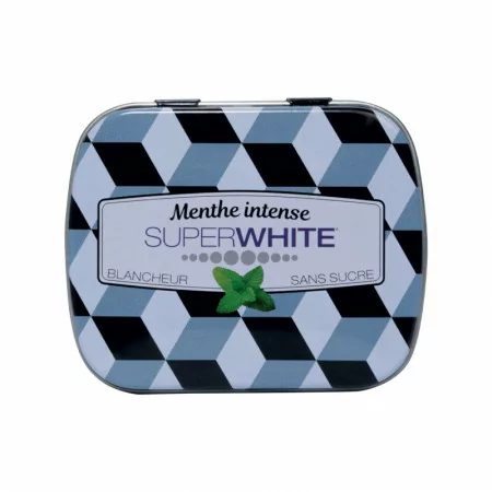 Superwhite Pastilles Blancheur Menthe Intense X50 - Univers Pharmacie