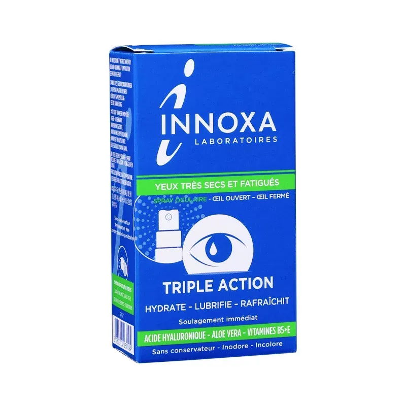 Innoxa Spray Oculaire Yeux Très Secs & Fatigués 10ml - Univers Pharmacie Innoxa Spray Oculaire Yeux Très Secs & Fatigués 10ml - Univers Pharmacie
