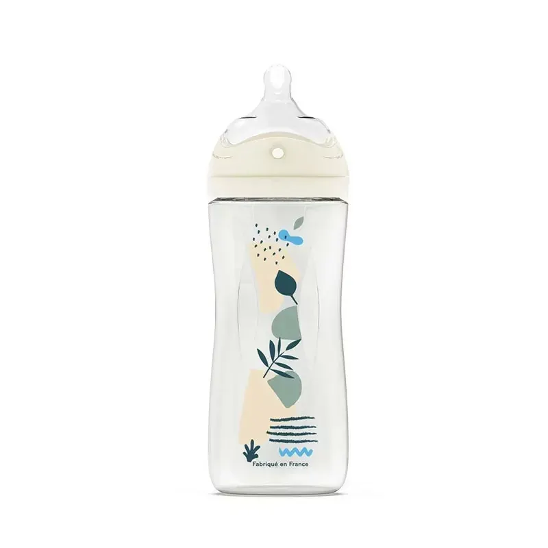 Dodie Biberon Tétine Multi-perforée +6 mois Débit 3 Bleu 330ml - Univers Pharmacie