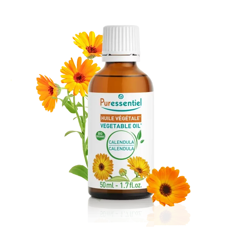 Puressentiel Bio Huile Végétale Calendula 50ml - Univers Pharmacie