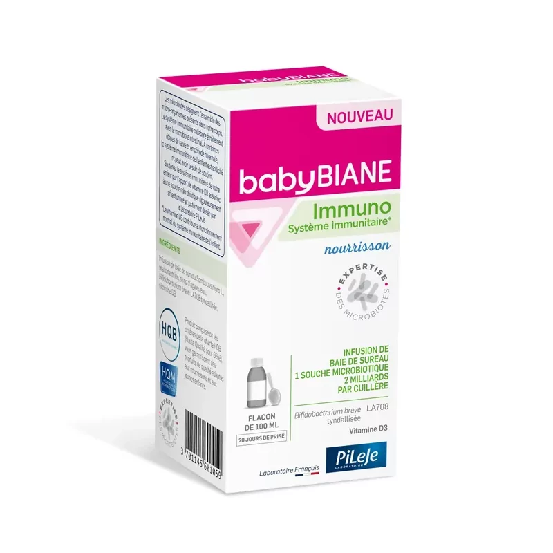 Babybiane Immuno Nourrisson 100ml - Univers Pharmacie