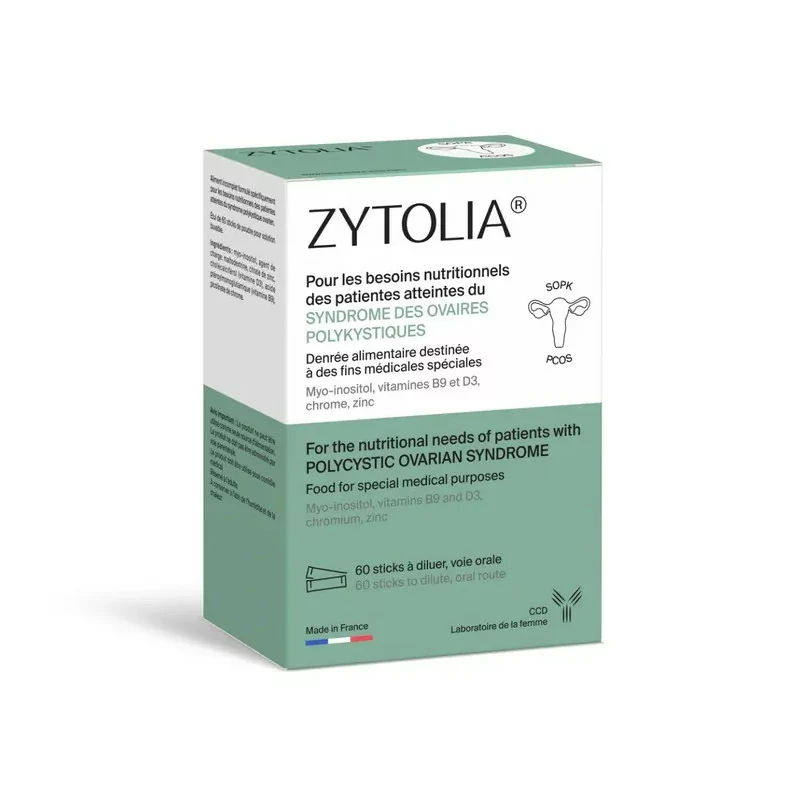 Zytolia Syndrome des Ovaires Polykystiques 60 sticks - Univers Pharmacie