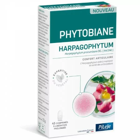 Pileje Phytobiane Harpagophytum 45 comprimés à libération prolongée - Univers Pharmacie