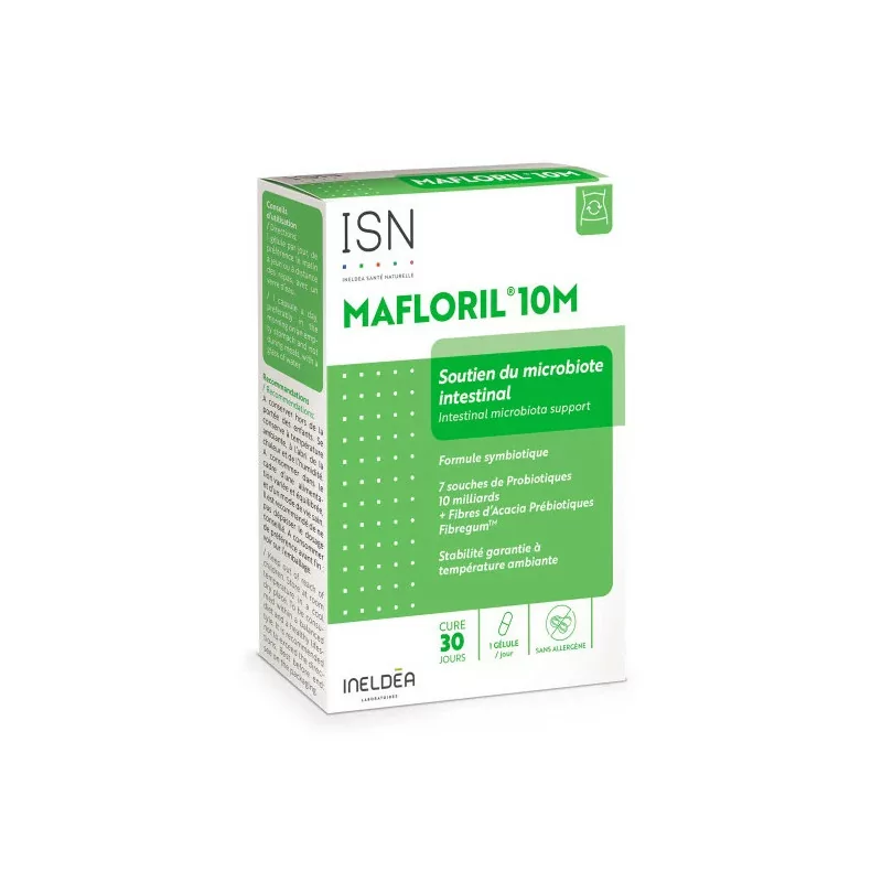 ISN Mafloril 10M 30 gélules - Univers Pharmacie