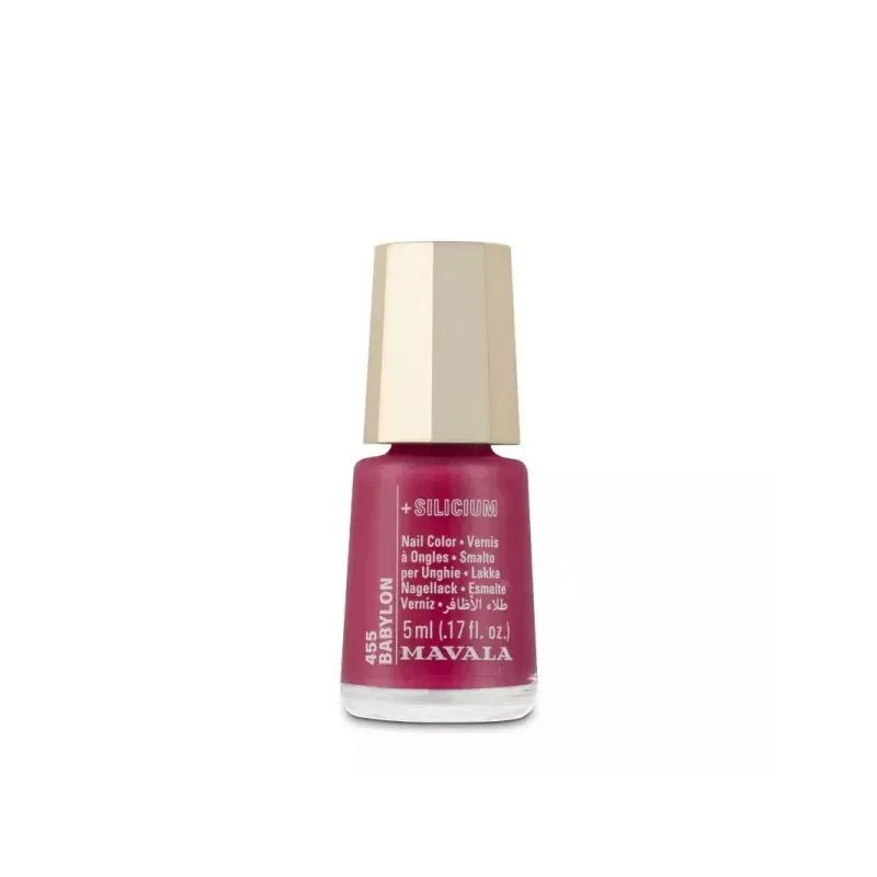 Mavala Vernis à Ongles +Silicium 455 Babylon 5ml - Univers Pharmacie