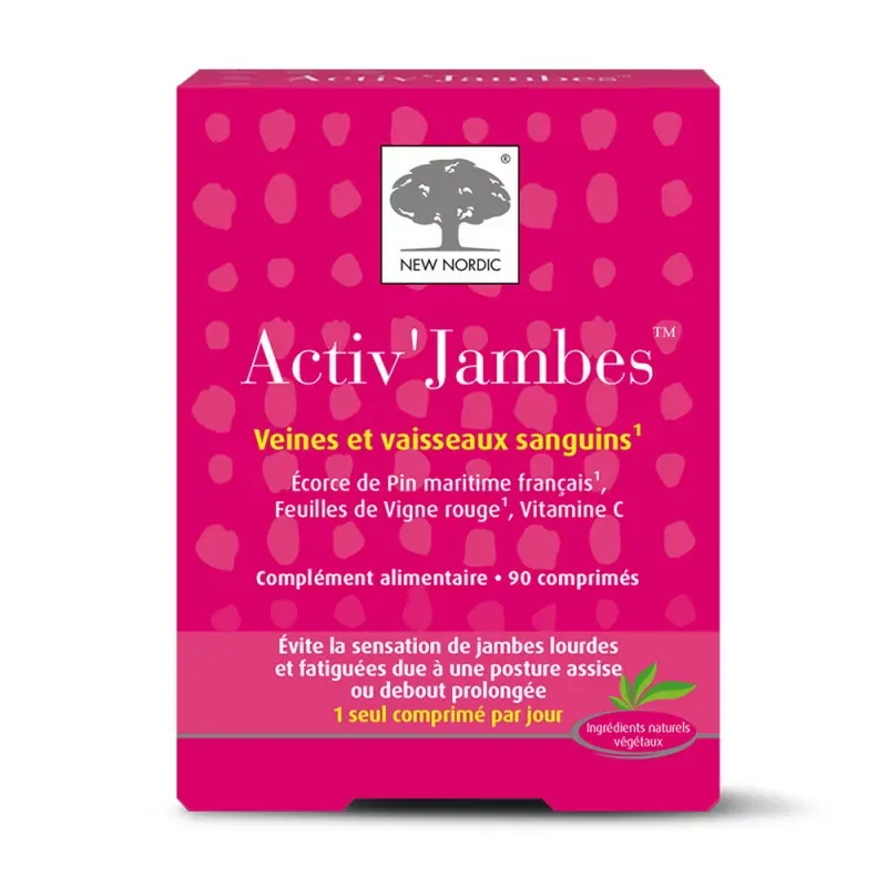 New Nordic Activ' Jambes 30 comprimés - Univers Pharmacie