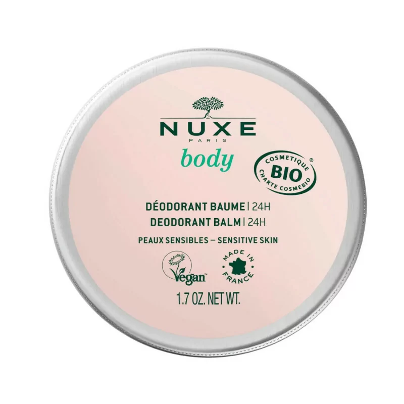 Nuxe Body Déodorant Baume 24H Bio 50g - Univers Pharmacie