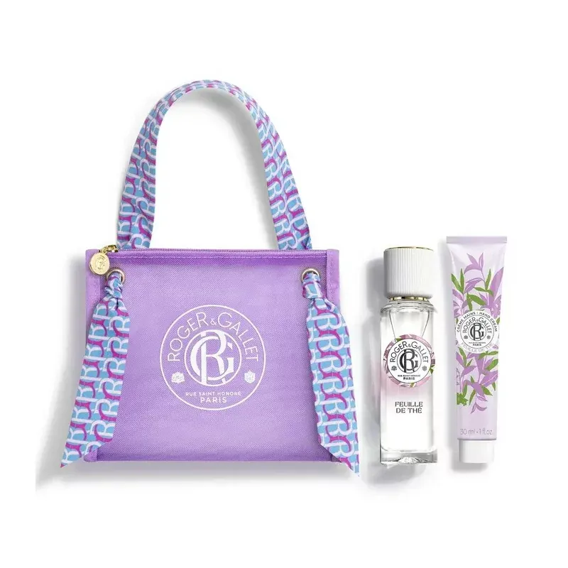 Roger&Gallet Coffret Hiver Eau Parfumée Feuille de Thé - Univers Pharmacie