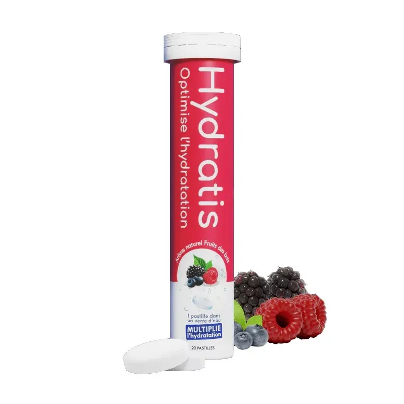 Hydratis Arôme Naturel Fruits des Bois 20 pastilles