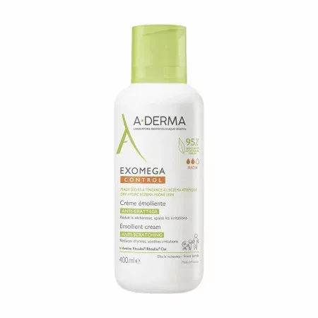 A-Derma Exomega Control Crème Émolliente 400ml - Univers Pharmacie