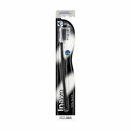 Inava Total Black Brosse à Dents - Univers Pharmacie