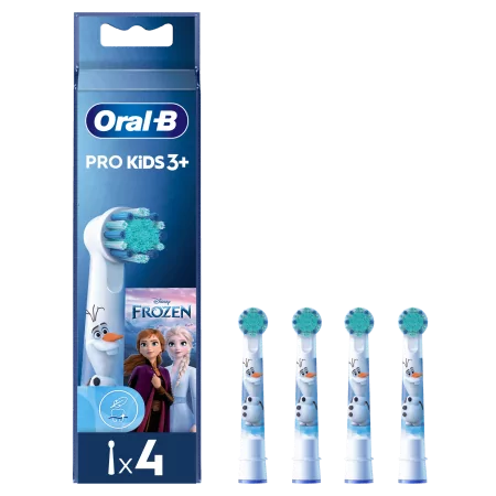 Oral-B Pro Kids 3+ Brossettes La Reine des Neiges X4 - Univers Pharmacie