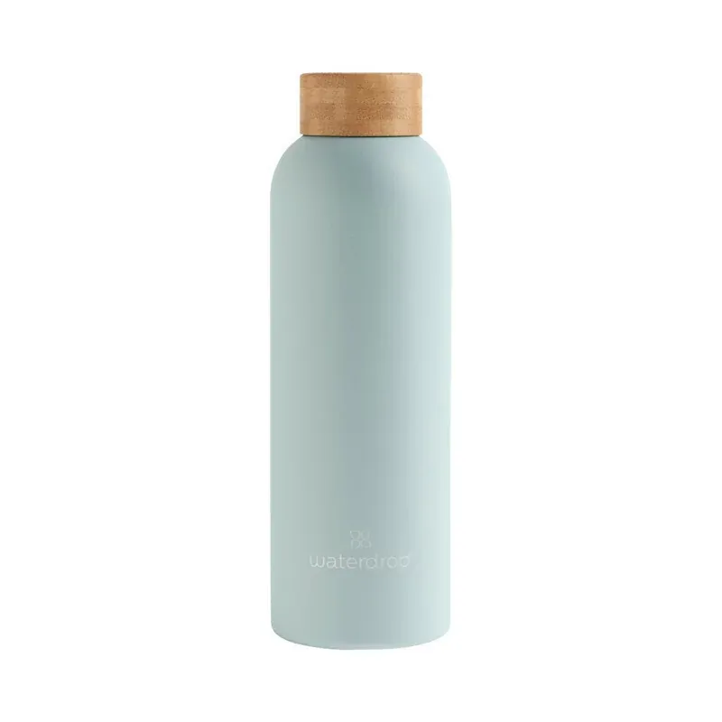 Waterdrop Bouteille Inox Bleu Pastel 600ml - Univers Pharmacie