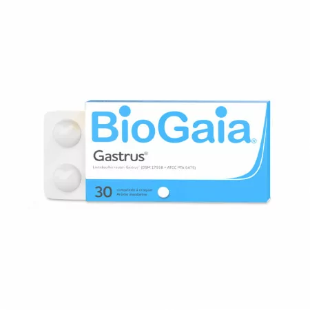 BioGaia Gastrus Comprimés Probiotiques X30 - Univers Pharmacie