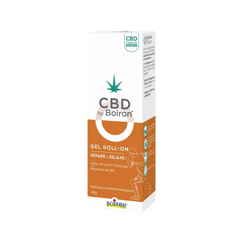 CBD by Boiron Gel Roll-on 45g - Univers Pharmacie