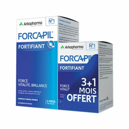 Arkopharma Forcapil Fortifiant Cheveux & Ongles 240 gélules - Univers Pharmacie