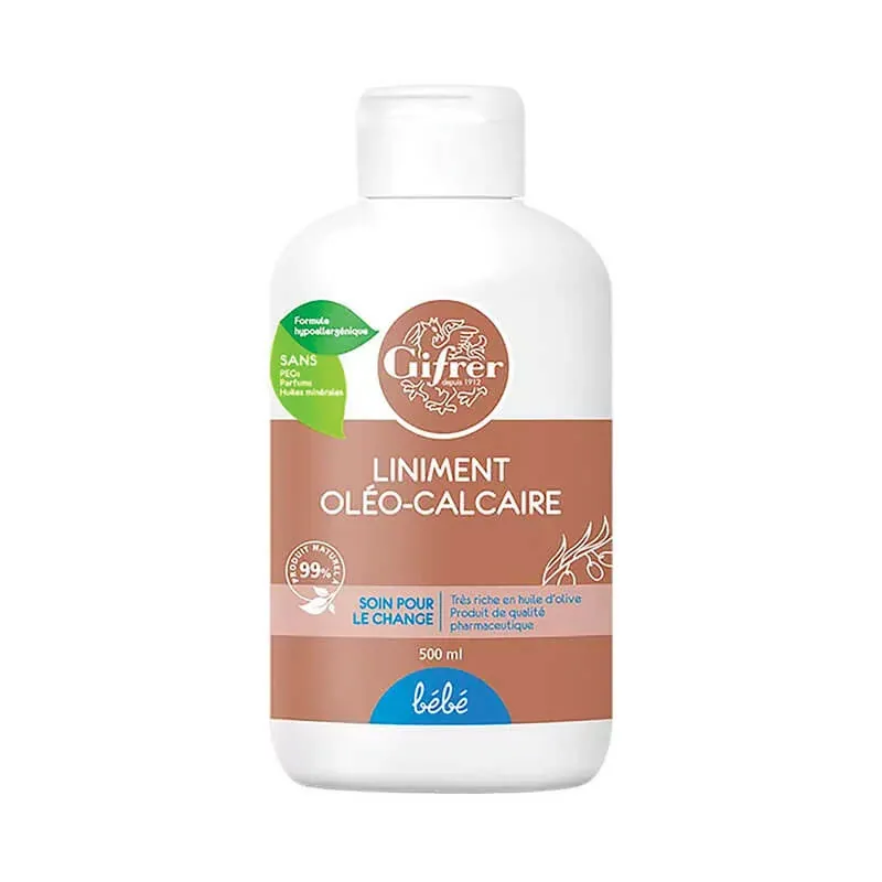 Liniment Oléo-Calcaire Stabilisé Gifrer 500ml - Univers Pharmacie