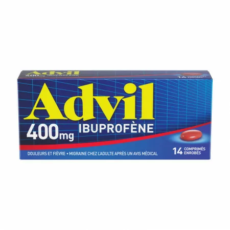 Advil 400mg 14 comprimés - Univers Pharmacie