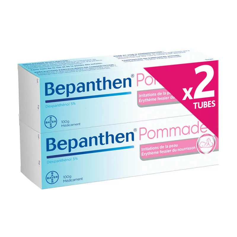 Bepanthen 5% Pommade 2X100g - Univers Pharmacie