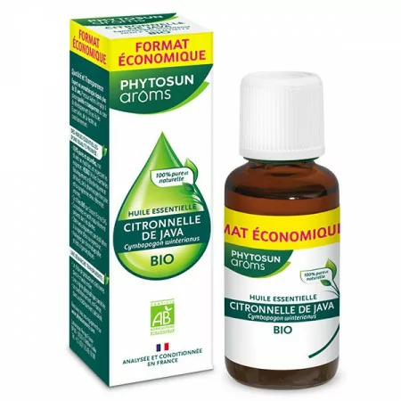 Phytosunarom Huile Essentielle Citronnelle de Java 30ml - Univers Pharmacie