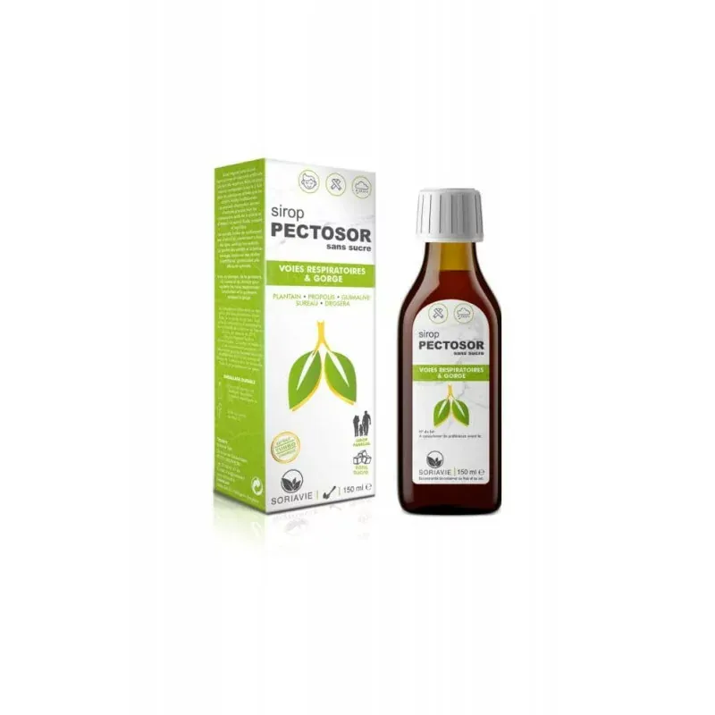 Pectosor Sirop Sans Sucre 150ml