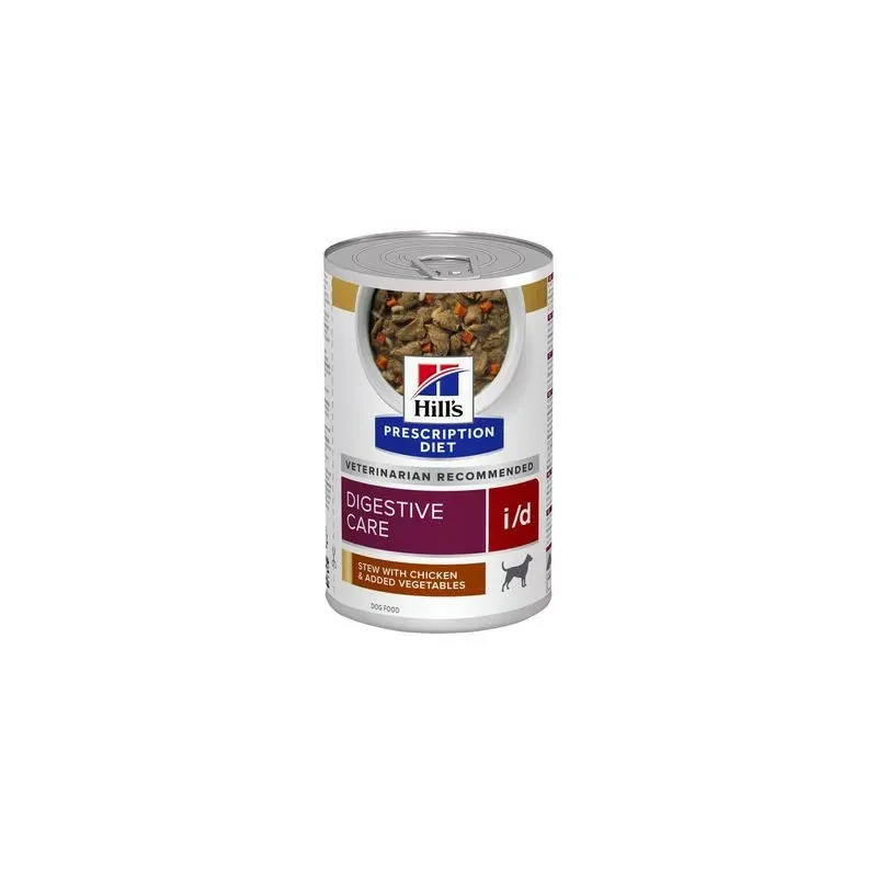 Hill's Prescription Diet Digestive Care Chien Mijotée Poulet et Légumes I/D 354g