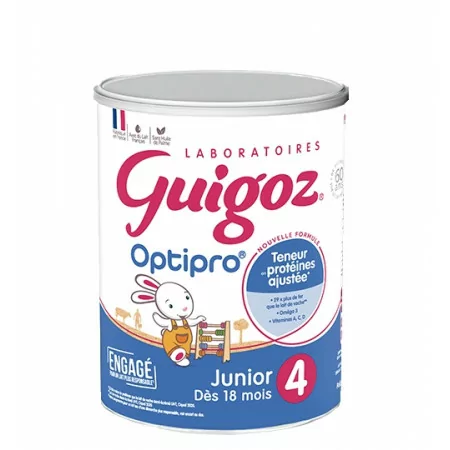 Guigoz Optipro Junior 4 900g - Univers Pharmacie