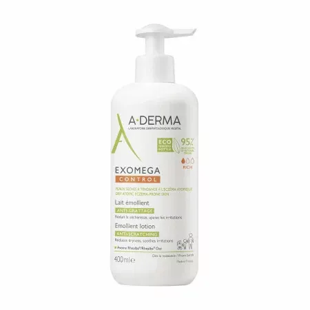 A-Derma Exomega Control Lait Emollient 400ml - Univers Pharmacie