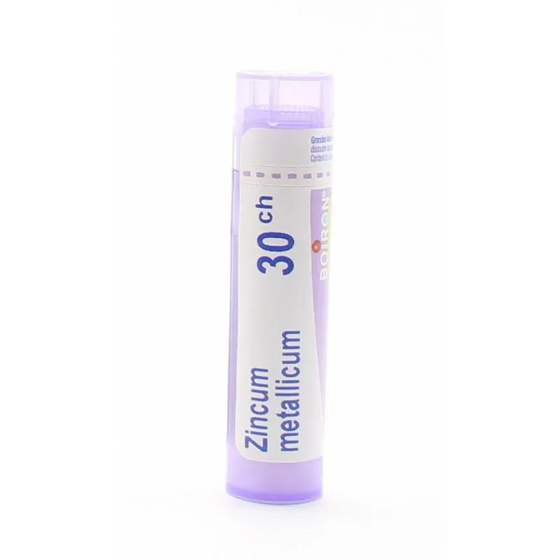 Boiron Zincum Metallicum 30ch tube granules - Univers Pharmacie