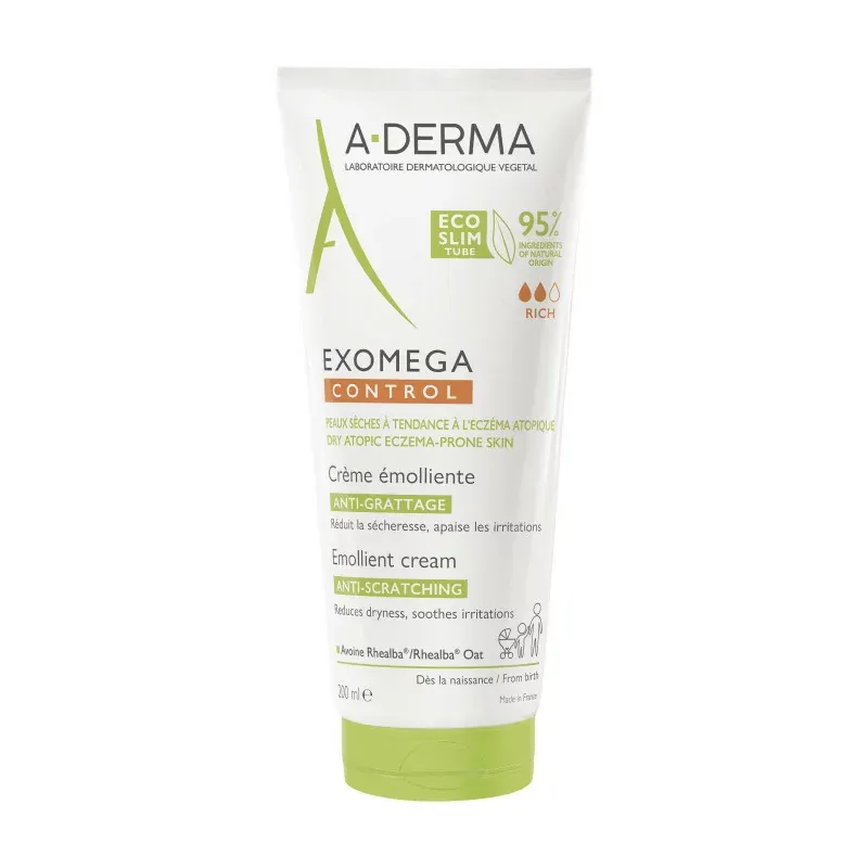 A-Derma Exomega Control Crème Émolliente 200ml