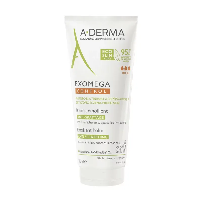 A-Derma Baume Émollient Exomega Control 200ml - Univers Pharmacie