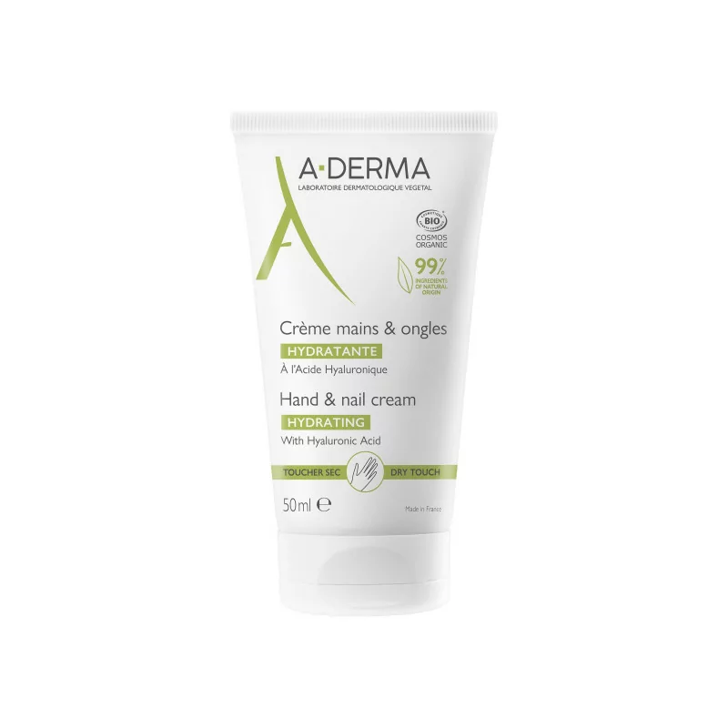 A-Derma Crème Mains Peaux Fragiles 50ml - Univers Pharmacie