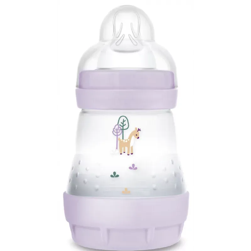 Mam Easy Start Biberon Anti-colique 0+mois Lilas 160ml - Univers Pharmacie