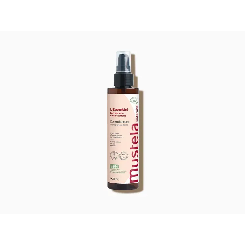 Mustela L'Essentiel Lait de Soin Multi-actions Bio 200ml - Univers Pharmacie