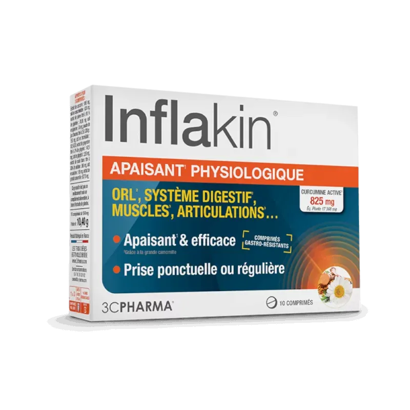 Inflakin Apaisant Physiologique 30 comprimés - Univers Pharmacie