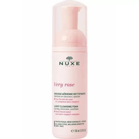 Nuxe Very Rose Mousse Aérienne Nettoyante 150ml - Univers Pharmacie