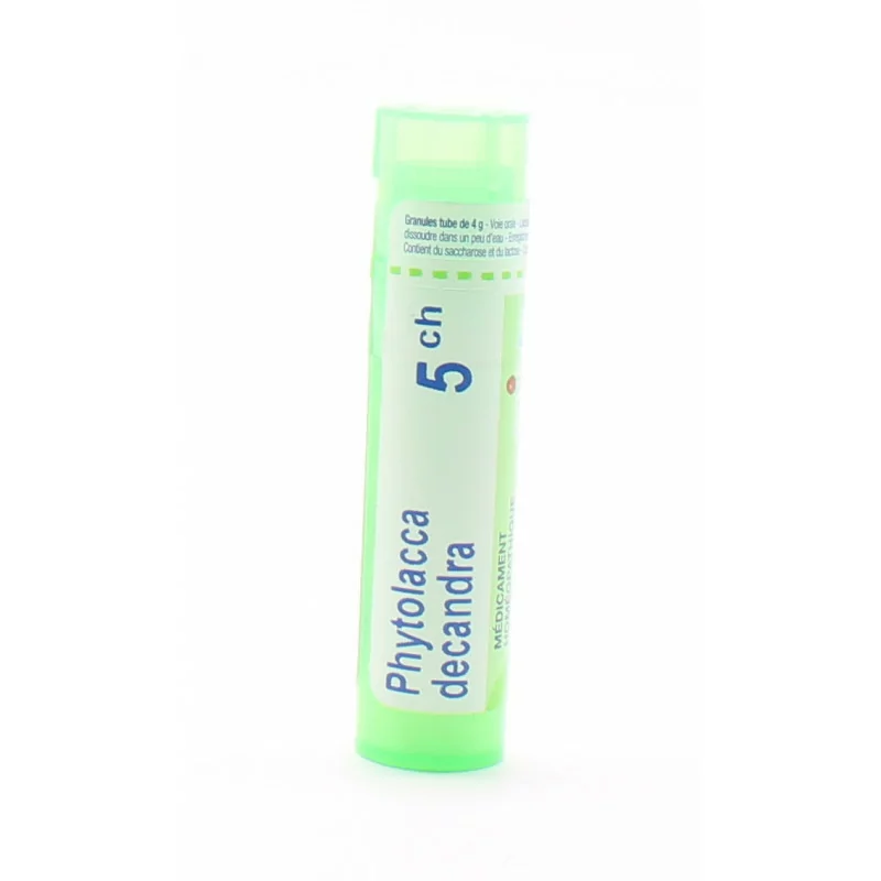 Boiron Phytolacca Decandra 5ch tube granules - Univers Pharmacie