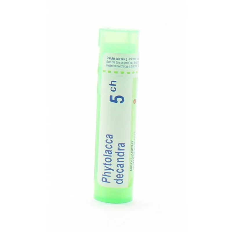 Boiron Phytolacca Decandra 5ch tube granules - Univers Pharmacie