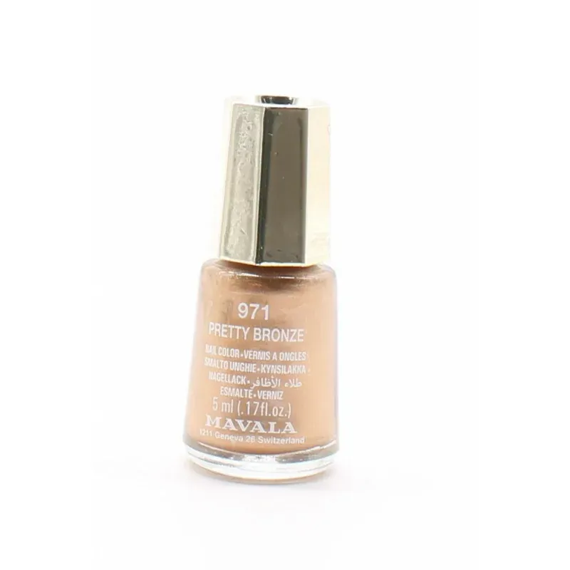 Mavala 971 Pretty Bronze Vernis à Ongles 5ml - Univers Pharmacie